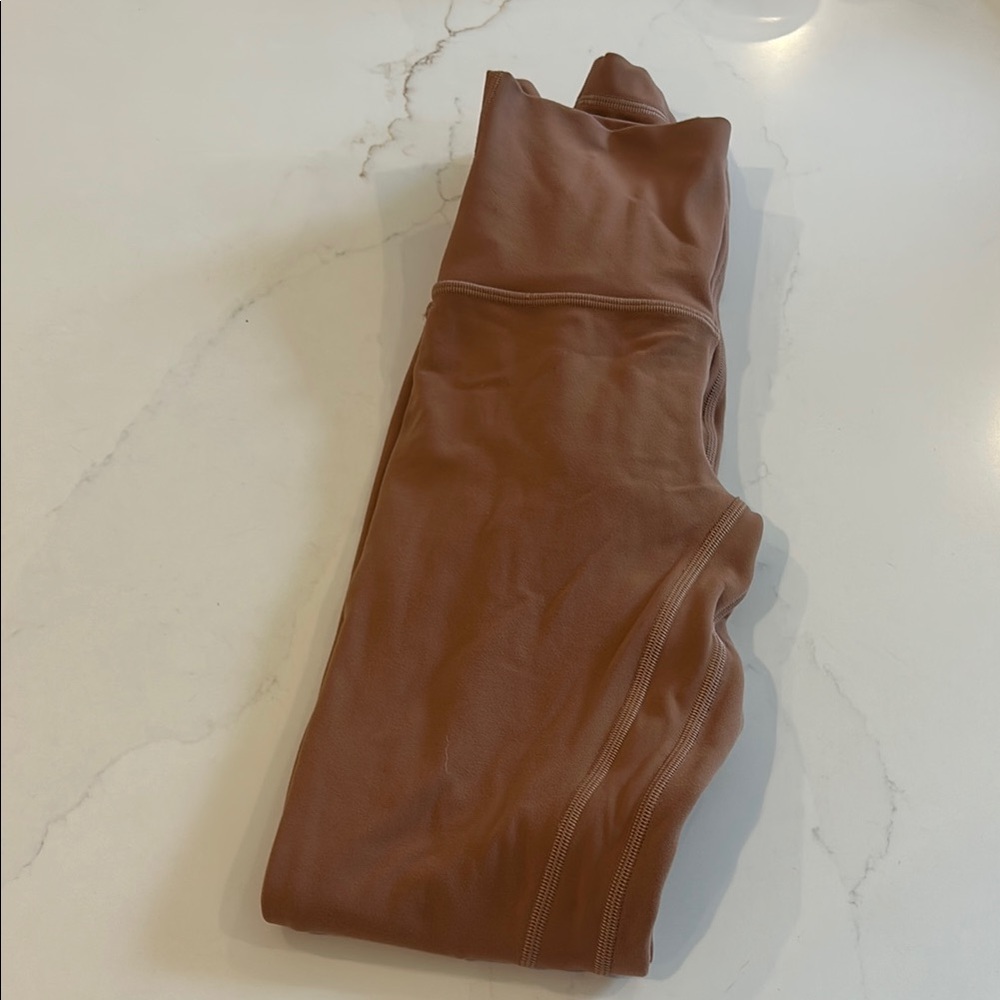Tan Lululemon Leggings